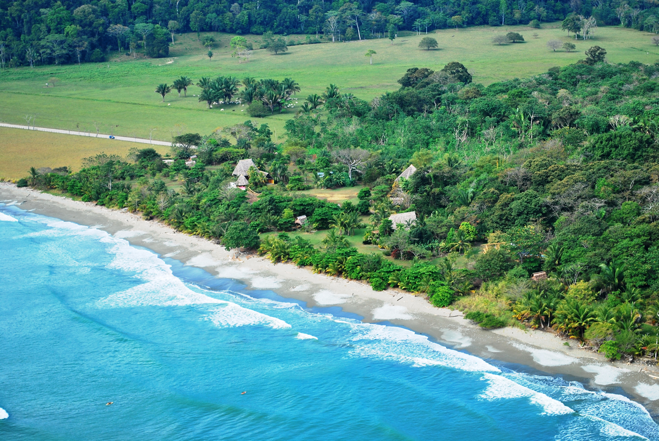 Aerial View of Boca Sombrero